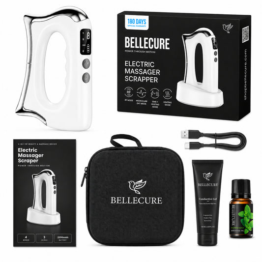 BELLECURE Pro BN-M8 4-in-1 Electric Massage Scraper