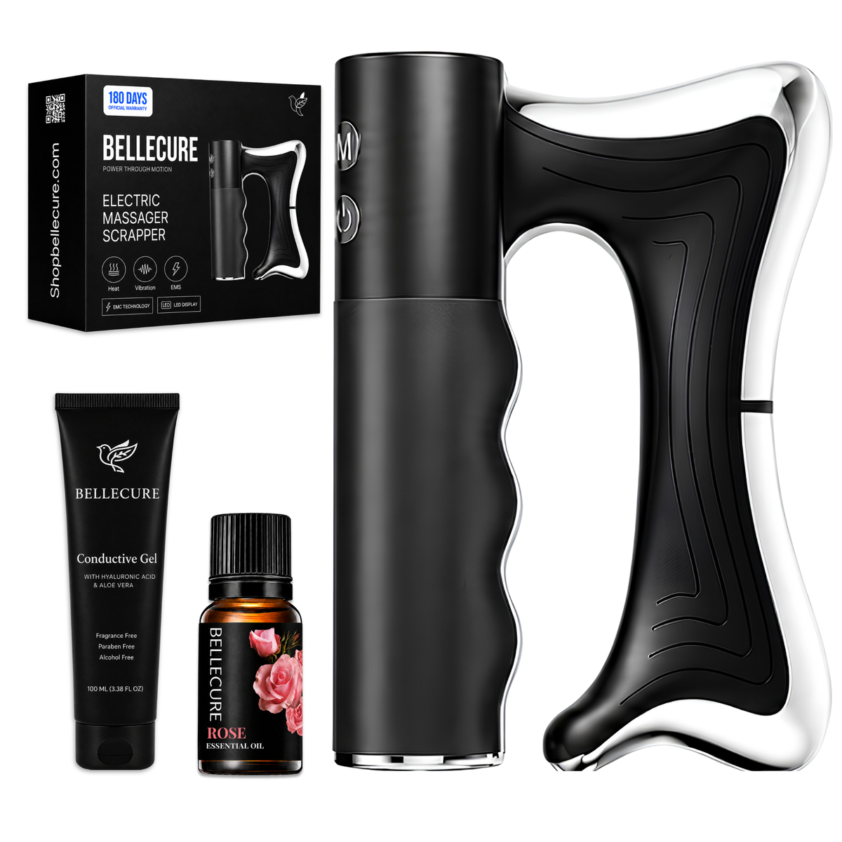 BELLACURE Essential DYM-062 3-in-1 Electric Scraping Massager